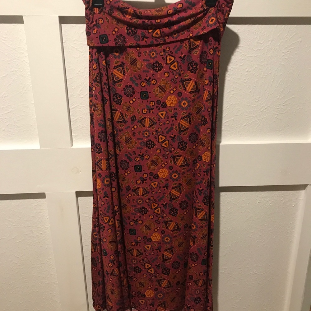 LuLaRoe maxi skirt